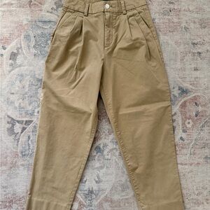Banana Republic Tan Cropped Pants